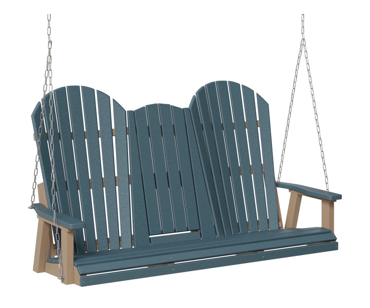 Comfo-Back Three Seat Swing w/Console (Stainless Chains)