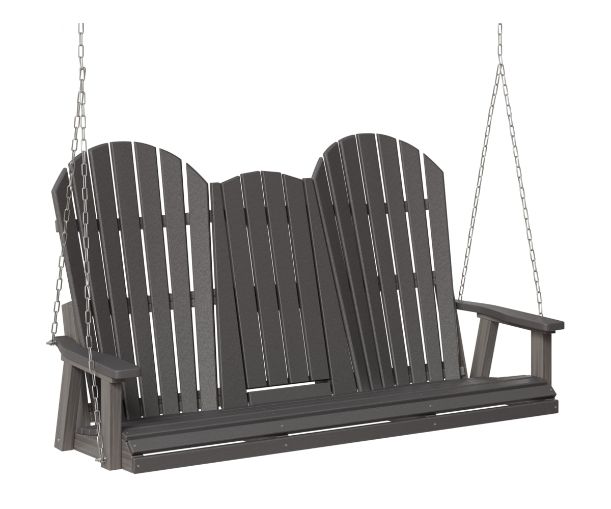 Comfo-Back Three Seat Swing w/Console (Stainless Chains)