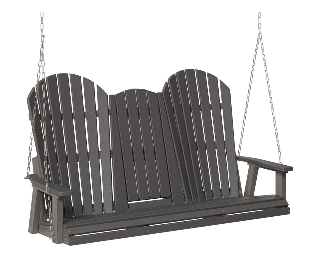 Comfo-Back Three Seat Swing w/Console (Zinc Chains)