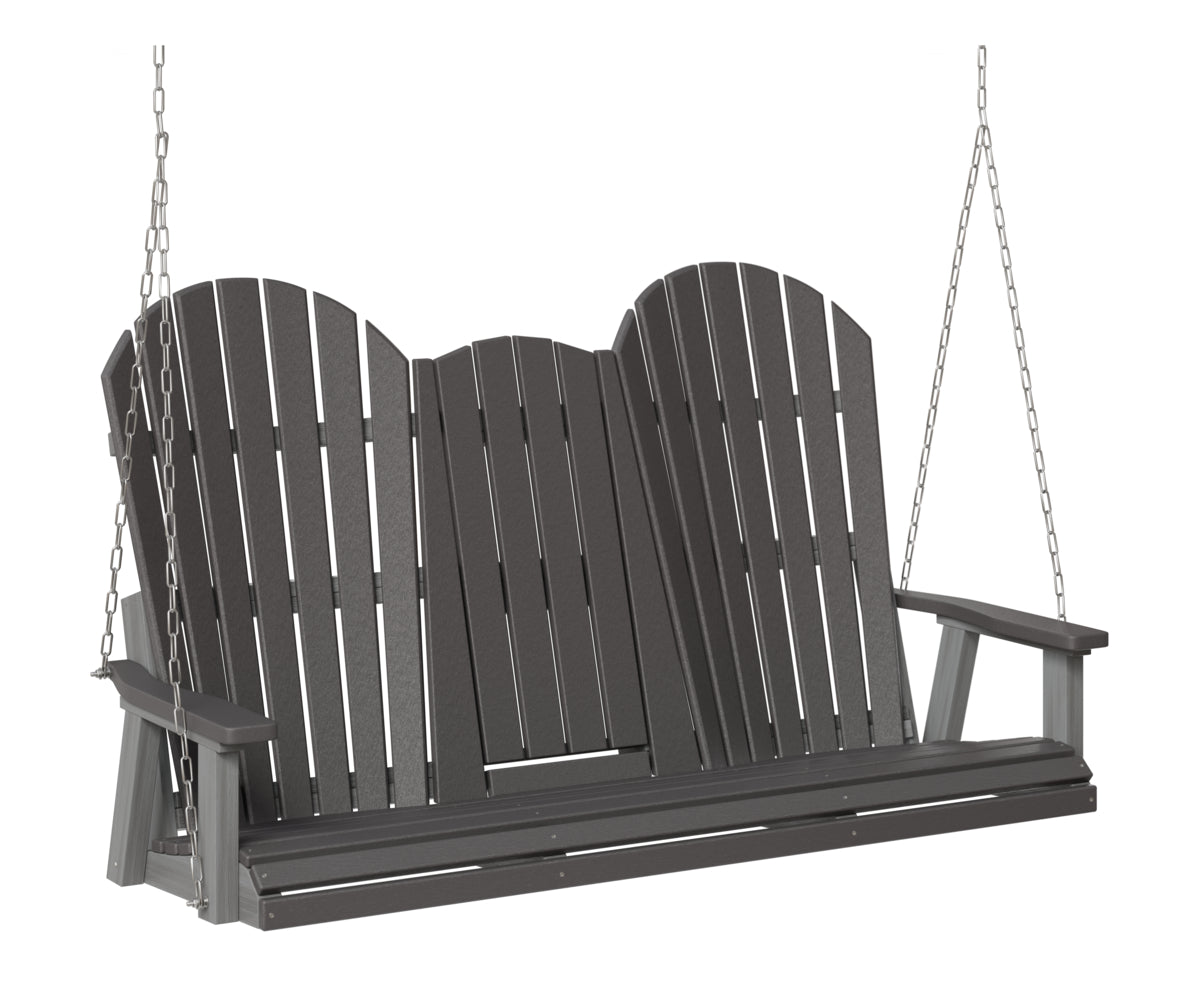 Comfo-Back Three Seat Swing w/Console (Zinc Chains)