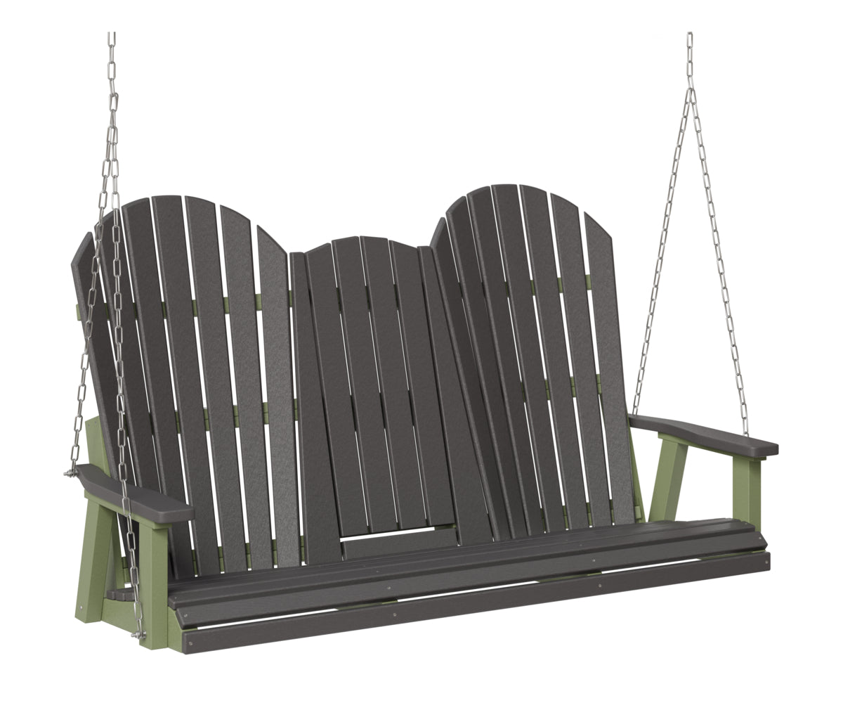 Comfo-Back Three Seat Swing w/Console (Stainless Chains)