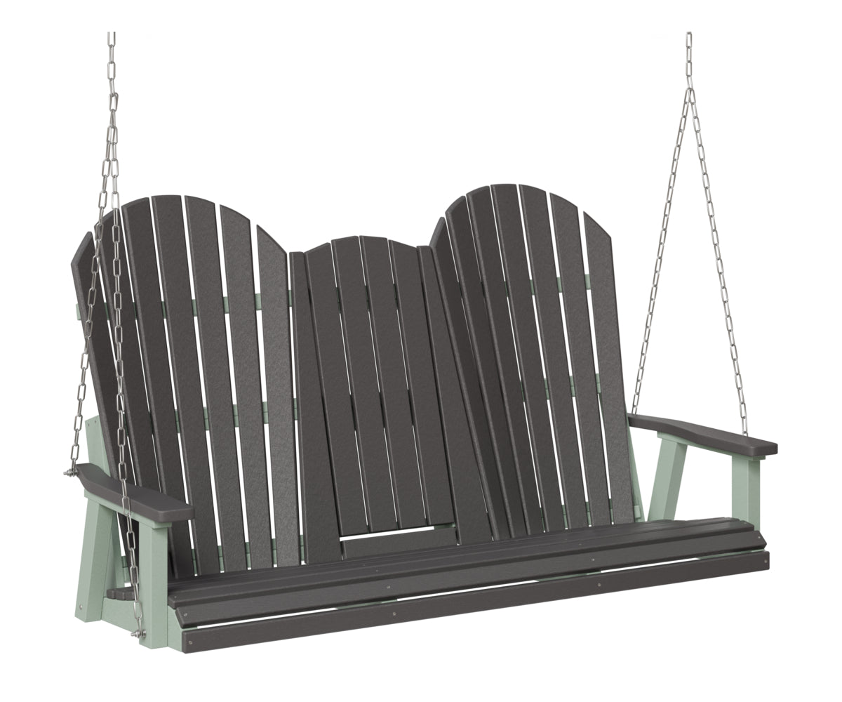 Comfo-Back Three Seat Swing w/Console (Zinc Chains)