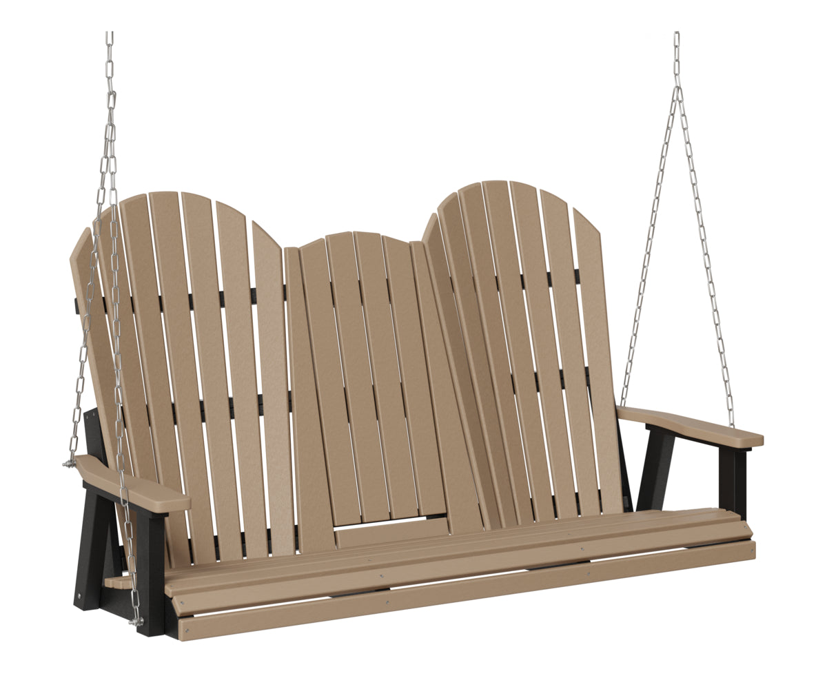 Comfo-Back Three Seat Swing w/Console (Zinc Chains)
