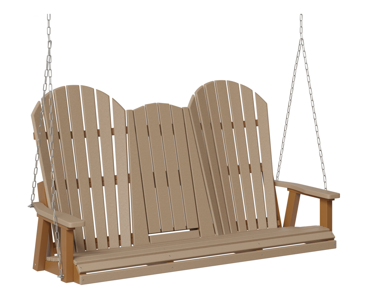 Comfo-Back Three Seat Swing w/Console (Zinc Chains)
