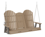 Comfo-Back Three Seat Swing w/Console (Zinc Chains)
