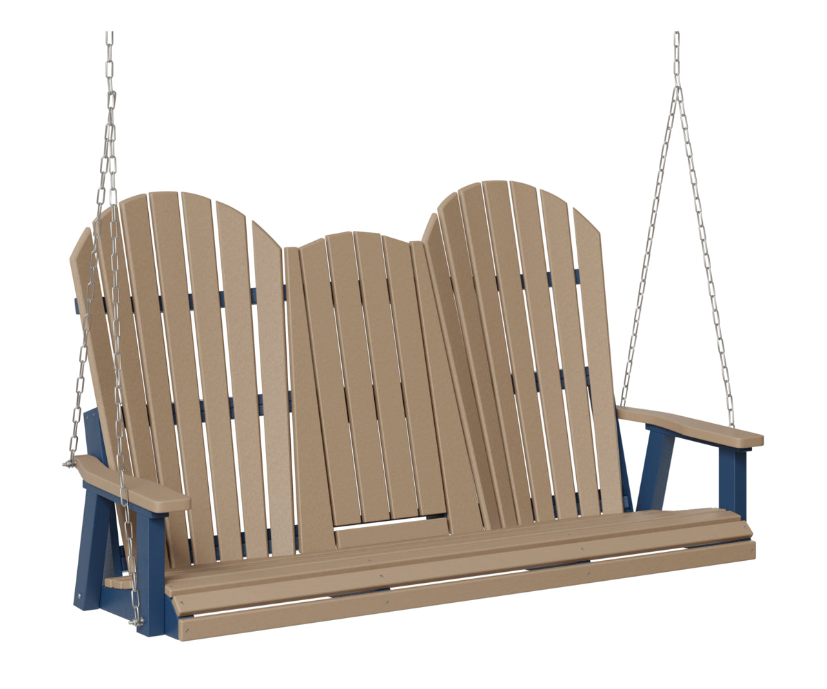 Comfo-Back Three Seat Swing w/Console (Stainless Chains)