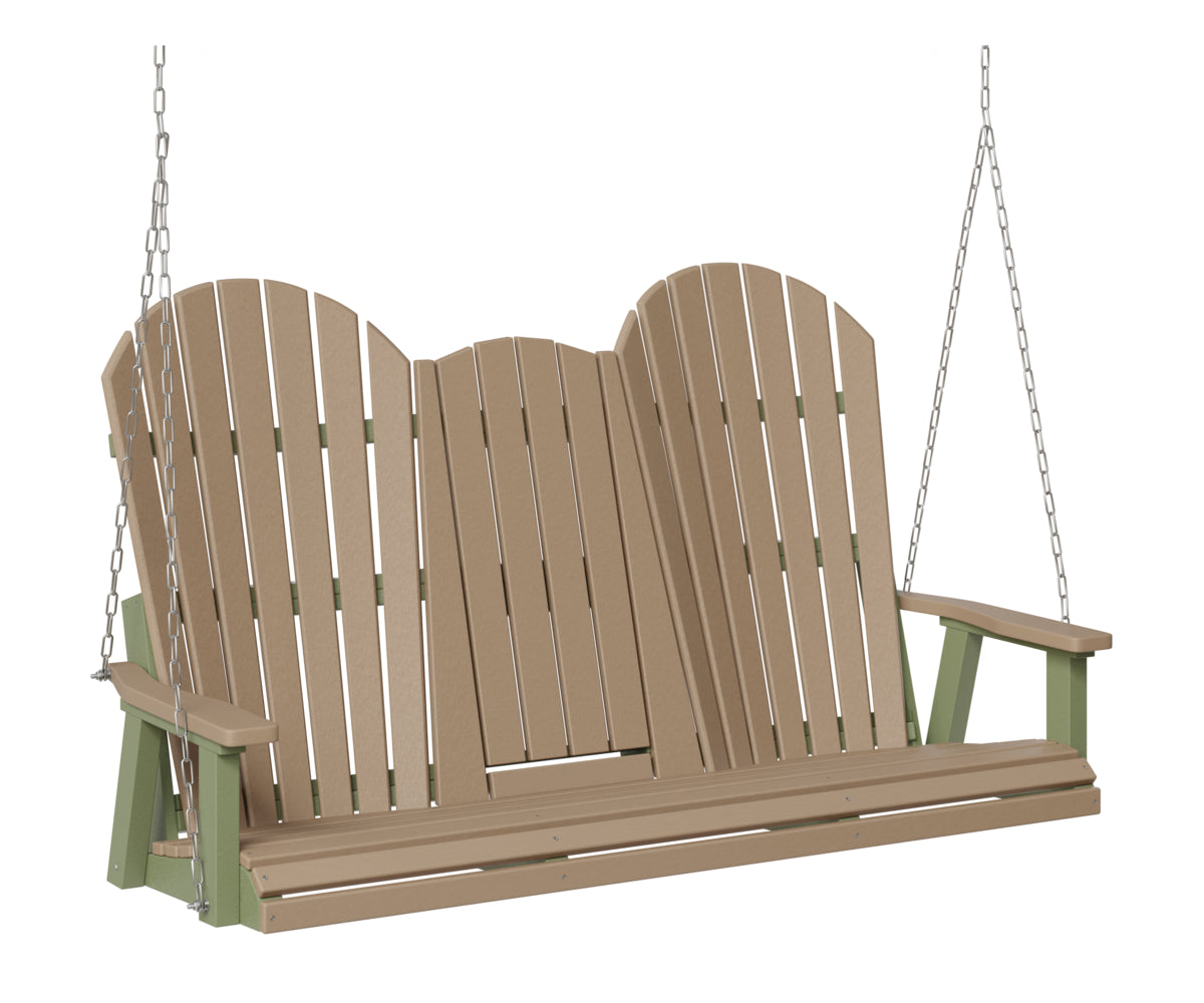 Comfo-Back Three Seat Swing w/Console (Stainless Chains)