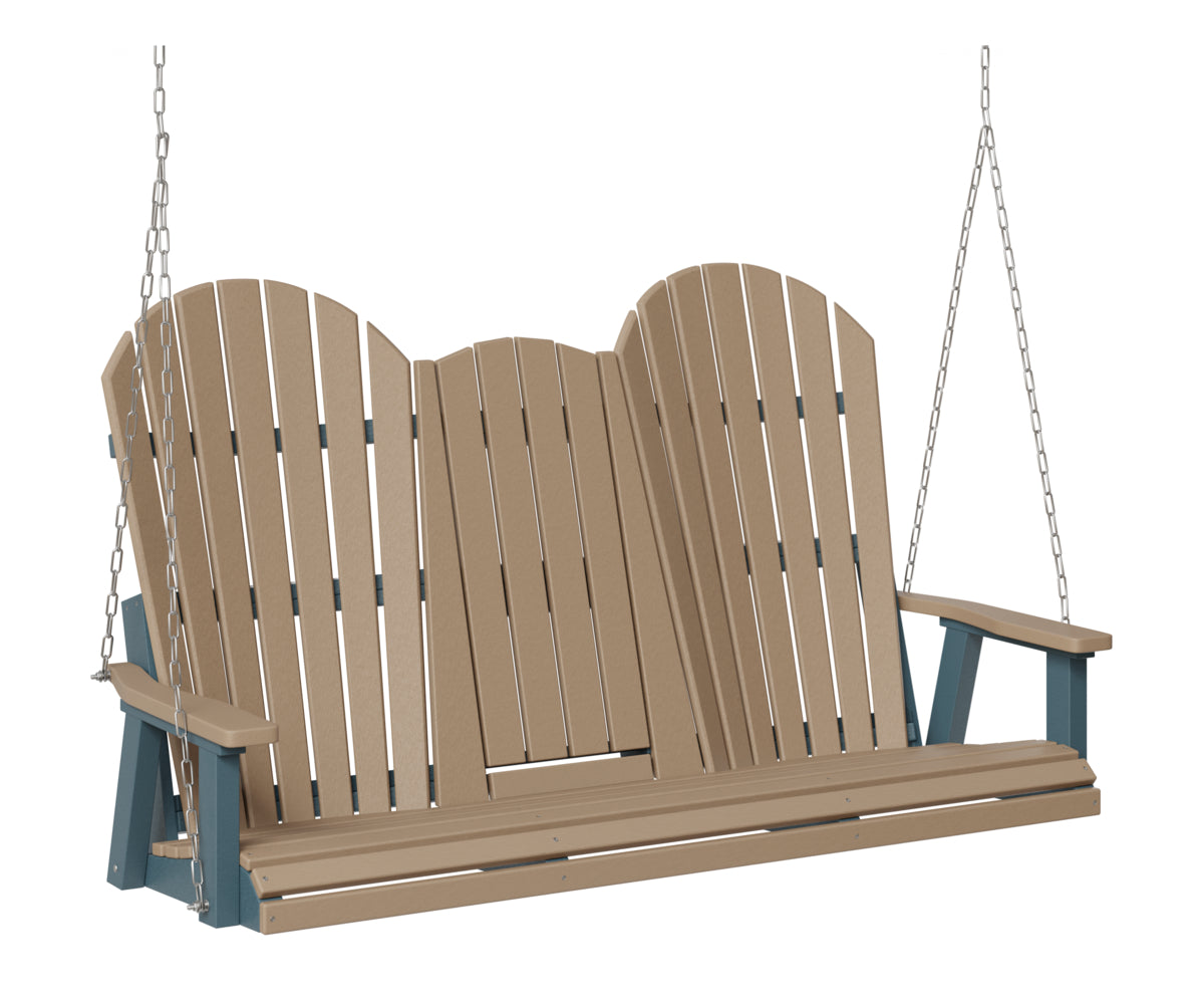 Comfo-Back Three Seat Swing w/Console (Stainless Chains)