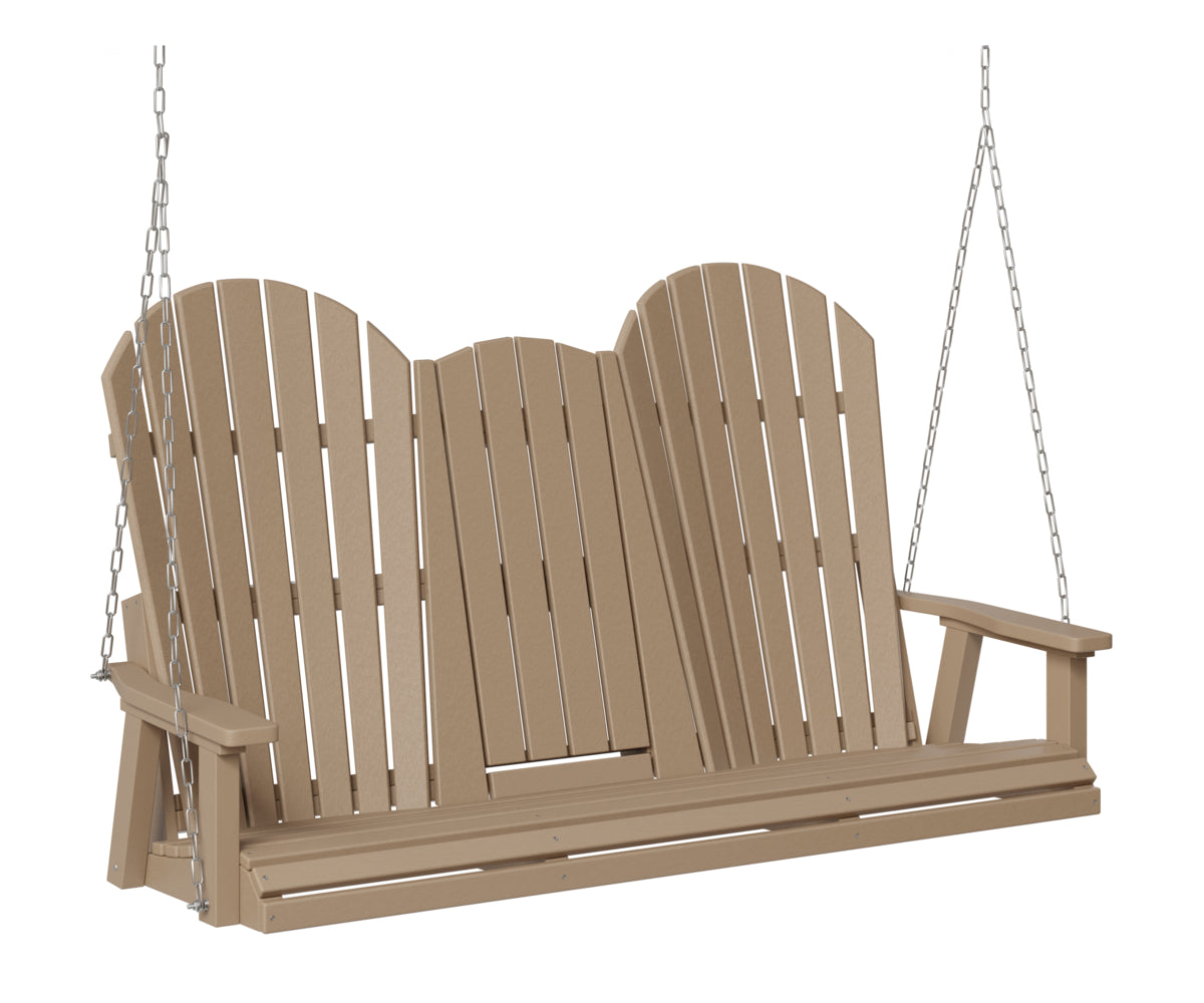 Comfo-Back Three Seat Swing w/Console (Zinc Chains)