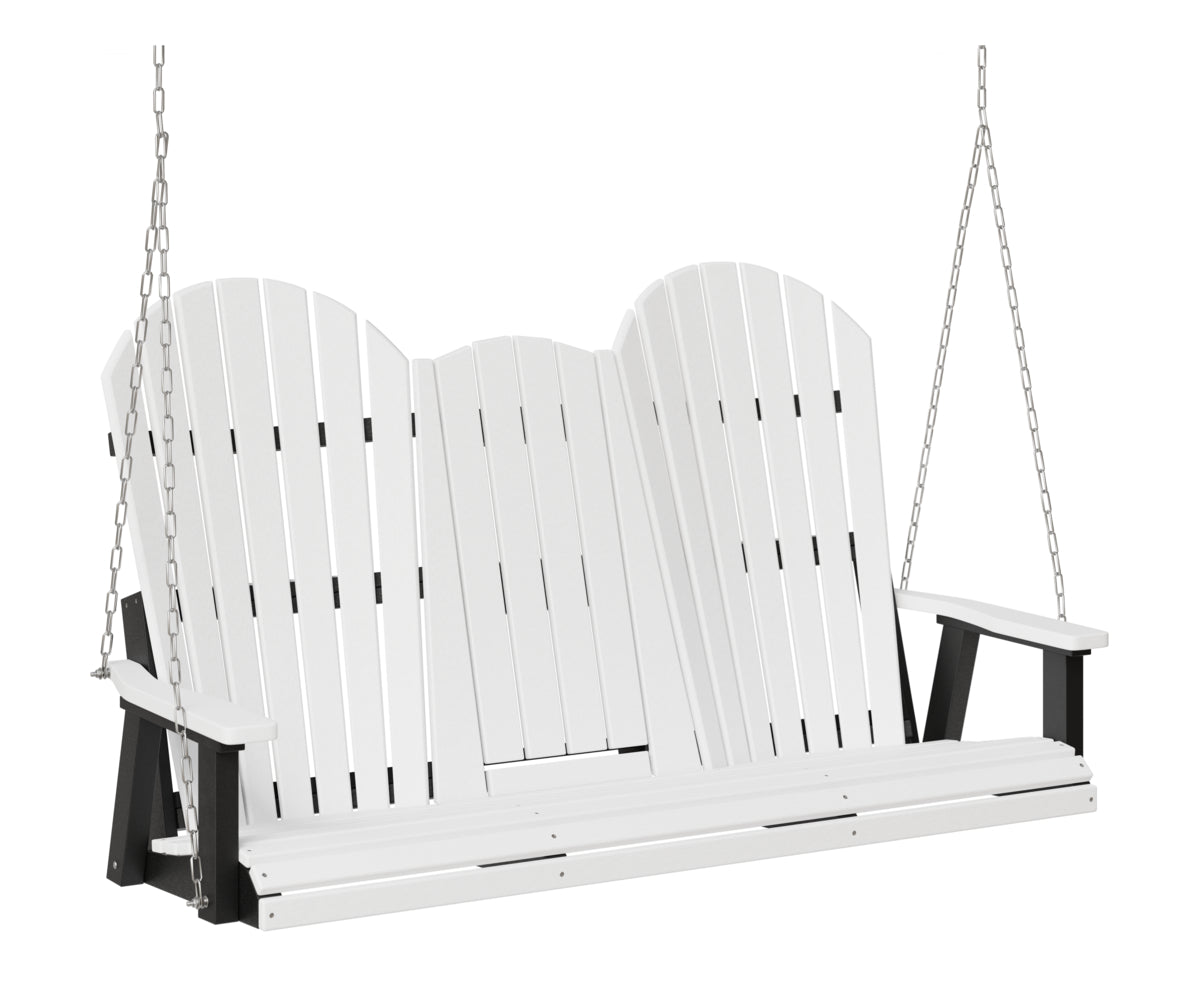Comfo-Back Three Seat Swing w/Console (Zinc Chains)