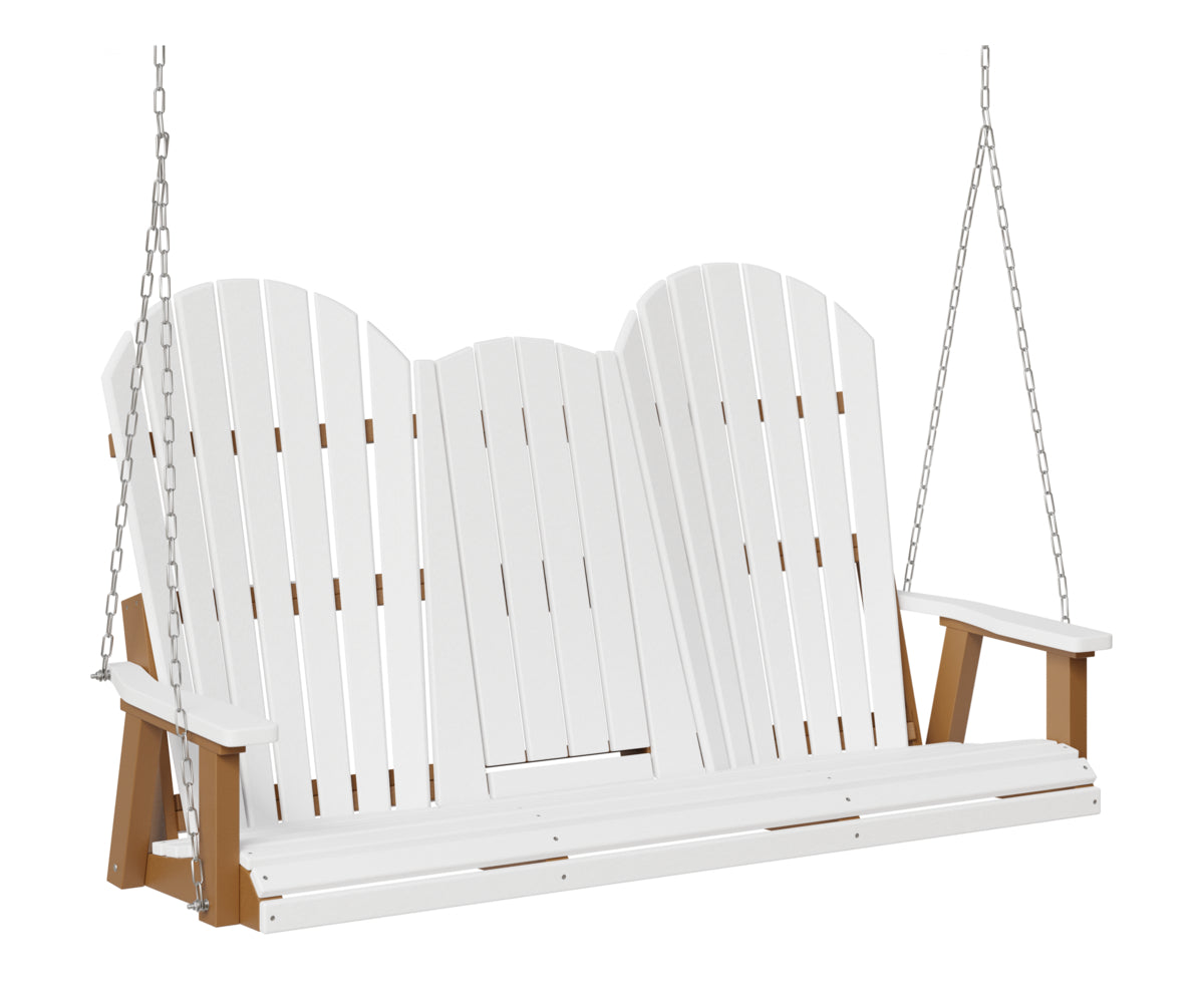 Comfo-Back Three Seat Swing w/Console (Zinc Chains)