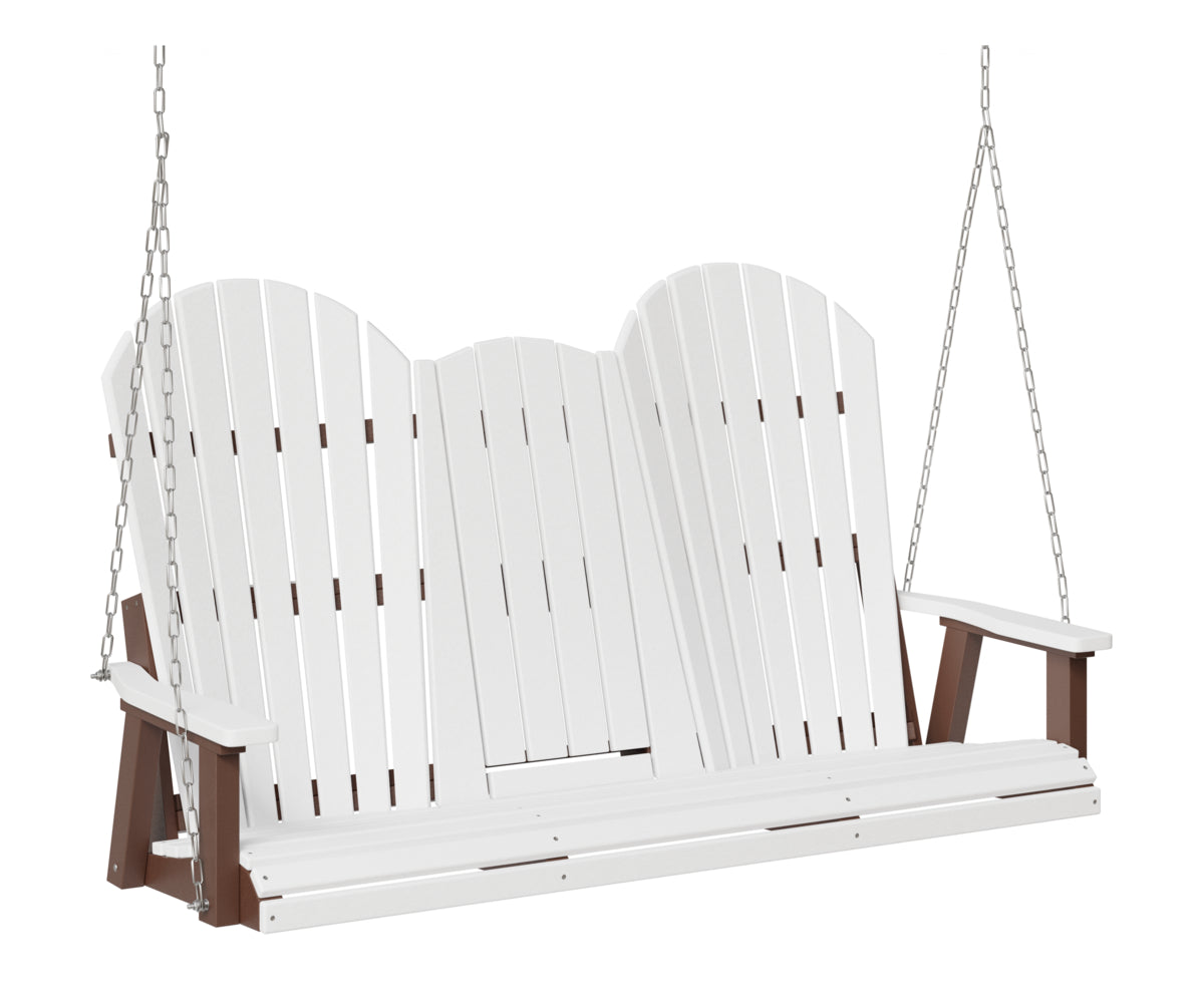 Comfo-Back Three Seat Swing w/Console (Zinc Chains)