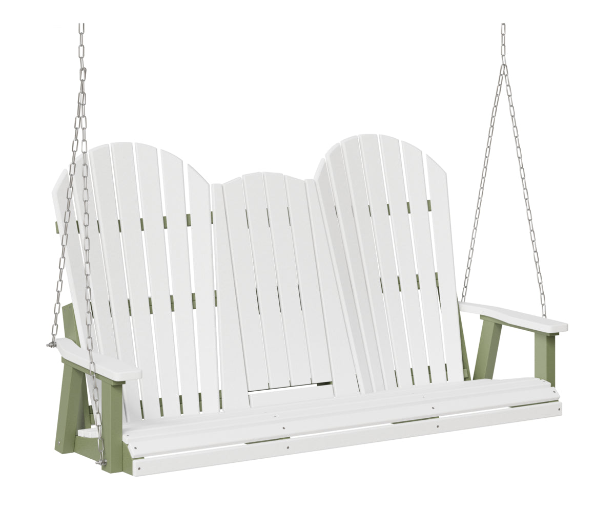 Comfo-Back Three Seat Swing w/Console (Zinc Chains)