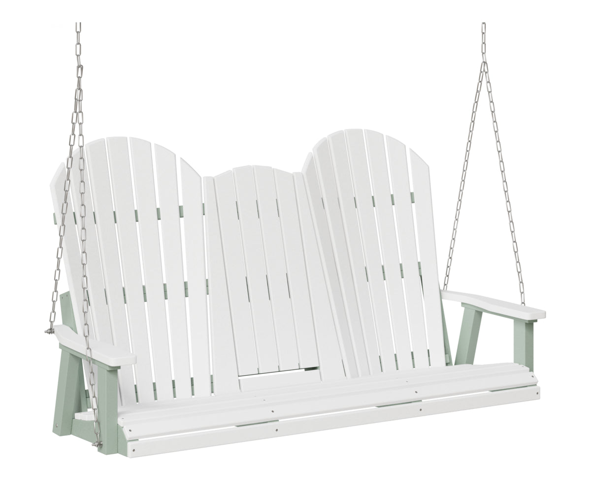 Comfo-Back Three Seat Swing w/Console (Stainless Chains)