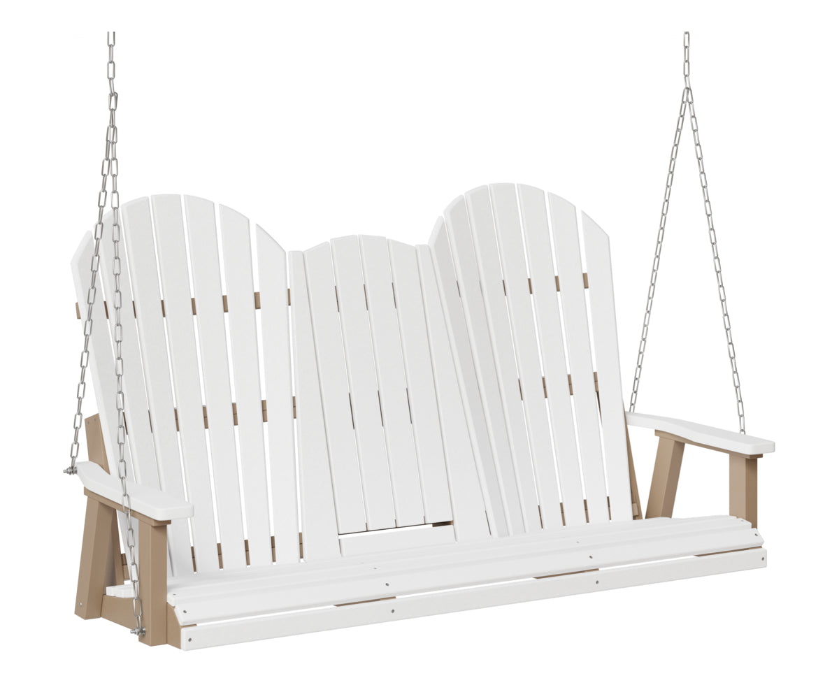 Comfo-Back Three Seat Swing w/Console (Zinc Chains)