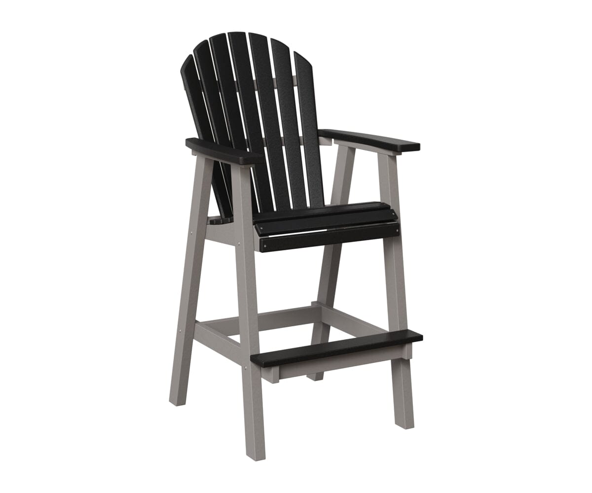 Comfo-Back 30" XT Chair Rockwood Outdoor Furniture Black Light Gray 