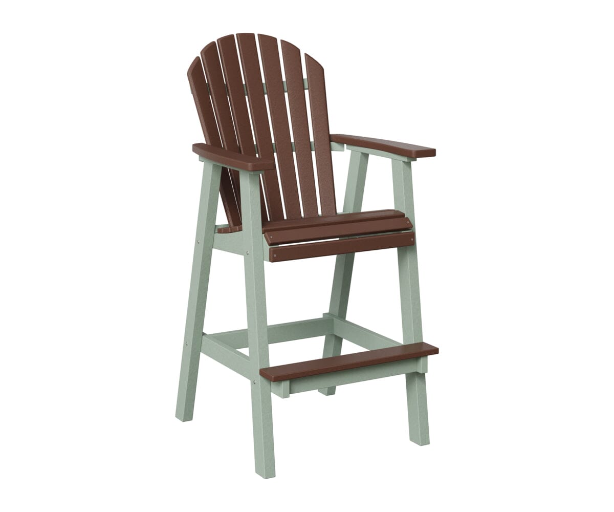 Comfo-Back 30" XT Chair Rockwood Outdoor Furniture Chocolate Brown Seafoam 