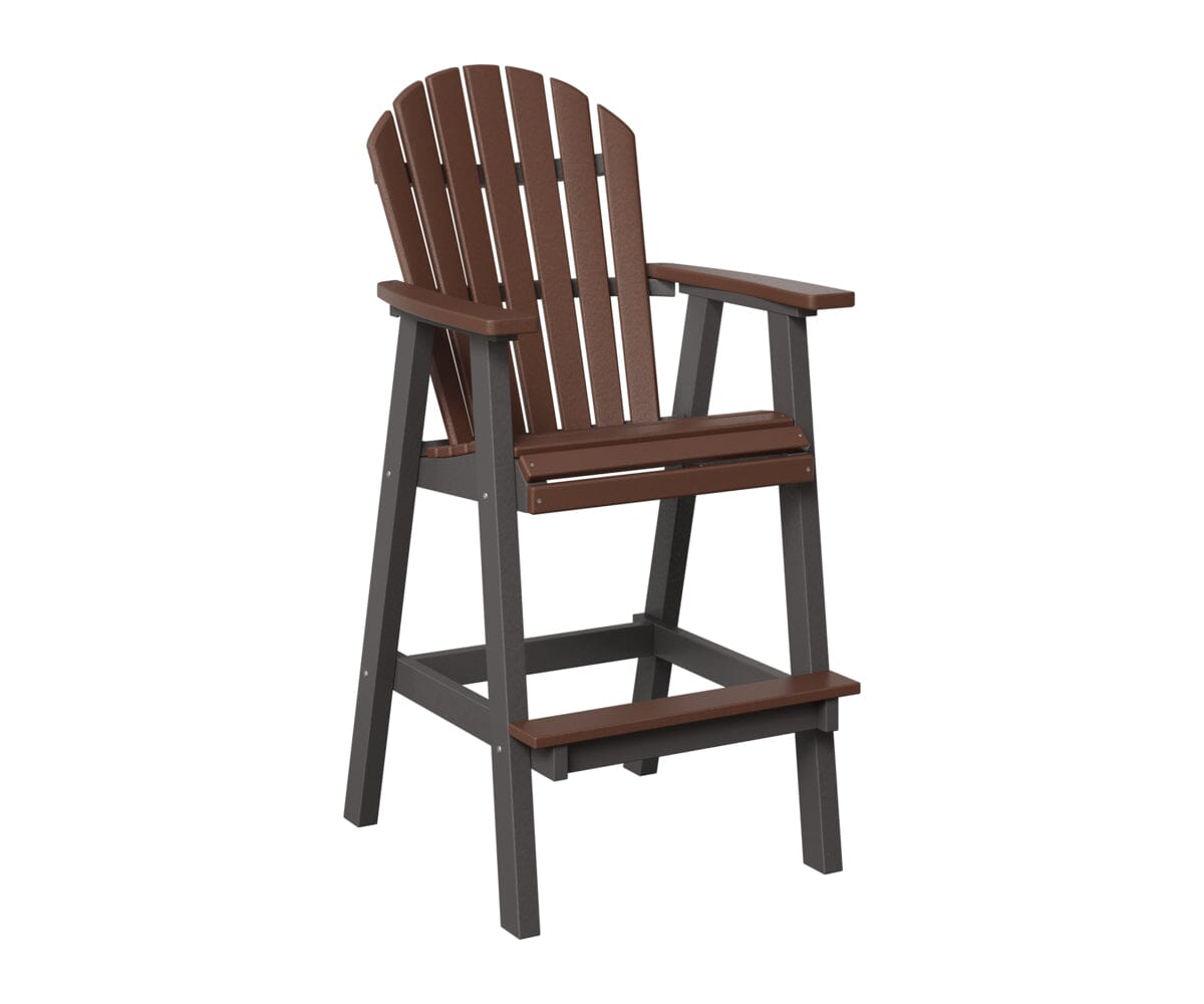 Comfo-Back 30" XT Chair Rockwood Outdoor Furniture Chocolate Brown Smoke Gray 