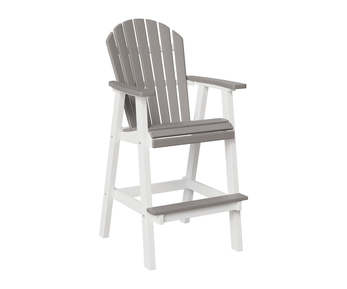 Comfo-Back 30" XT Chair Rockwood Outdoor Furniture Light Gray White 