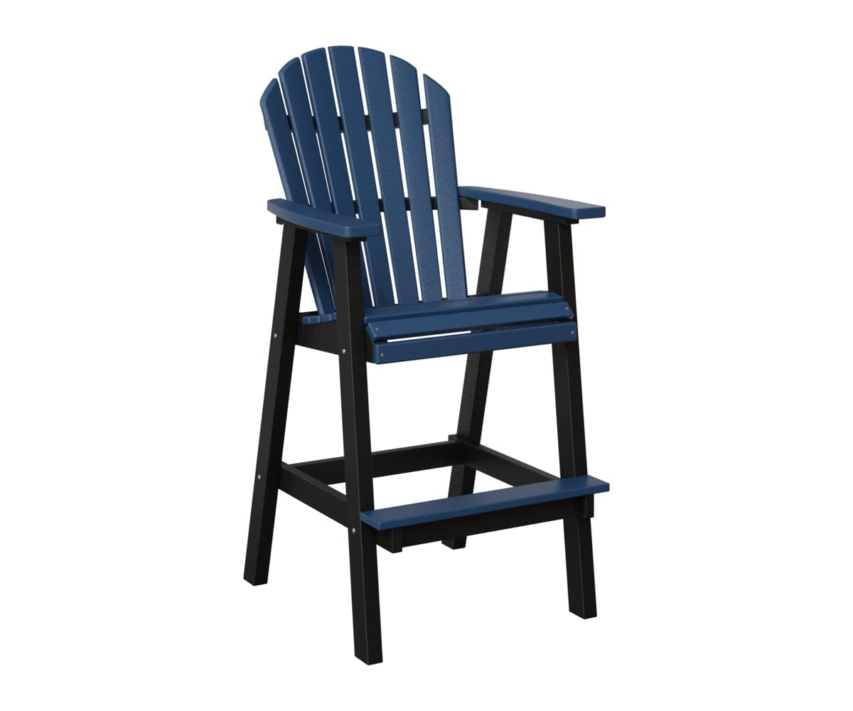 Comfo-Back 30" XT Chair Rockwood Outdoor Furniture Navy Blue Black 