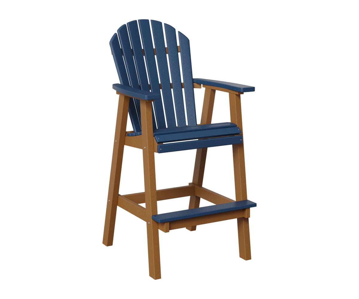 Comfo-Back 30" XT Chair Rockwood Outdoor Furniture Navy Blue Cedar 