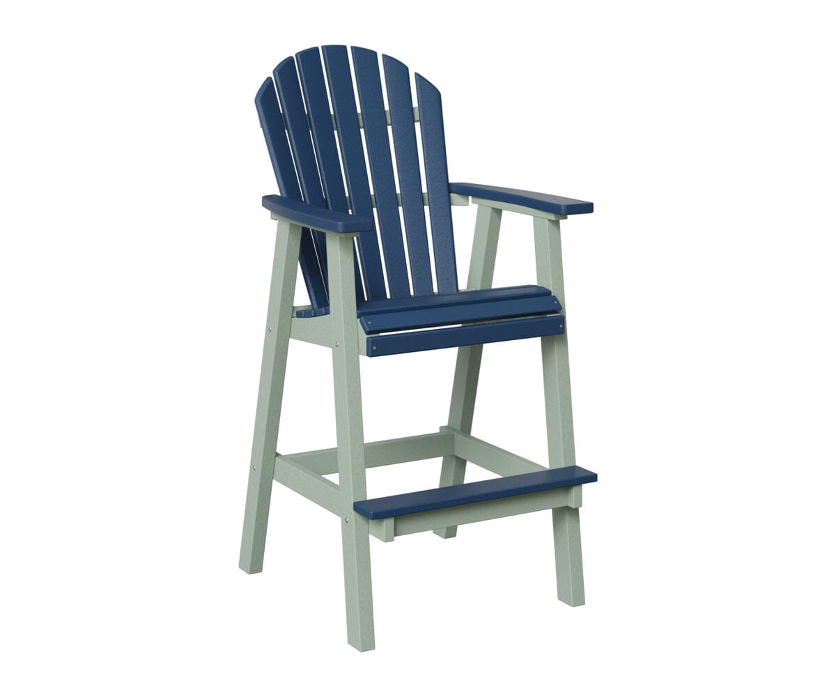 Comfo-Back 30" XT Chair Rockwood Outdoor Furniture Navy Blue Seafoam 