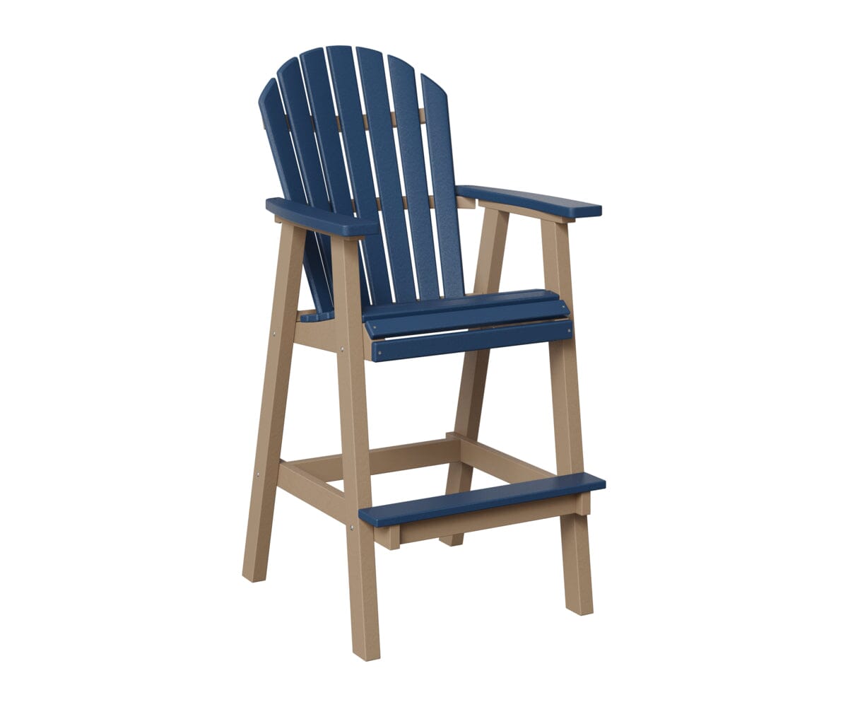 Comfo-Back 30" XT Chair Rockwood Outdoor Furniture Navy Blue Weatherwood 