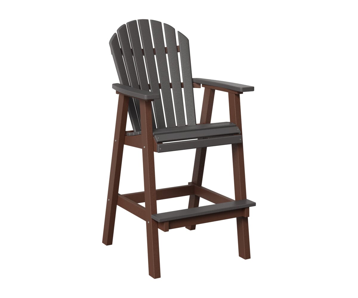 Comfo-Back 30" XT Chair Rockwood Outdoor Furniture Smoke Gray Chocolate Brown 
