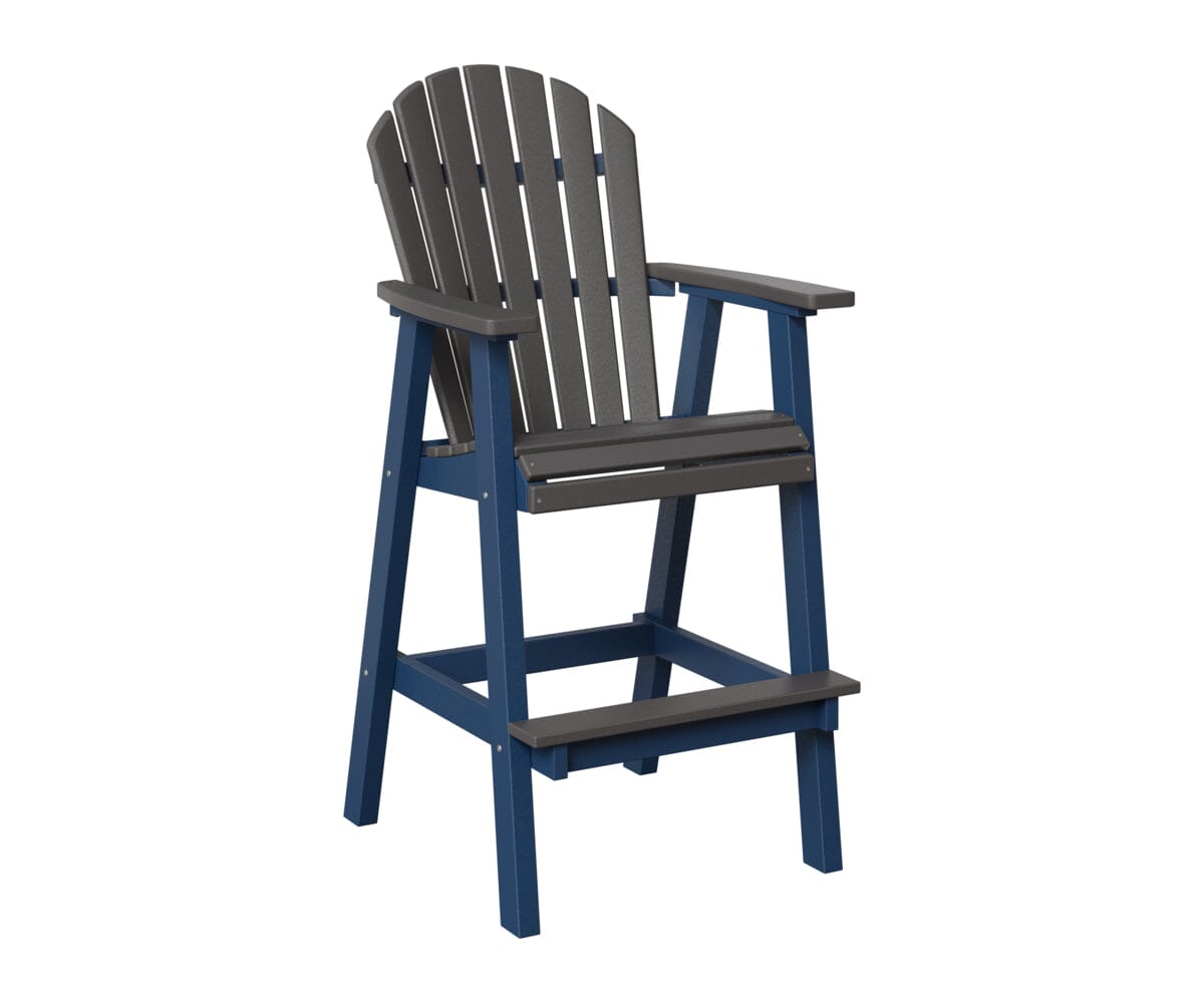 Comfo-Back 30" XT Chair Rockwood Outdoor Furniture Smoke Gray Navy Blue 
