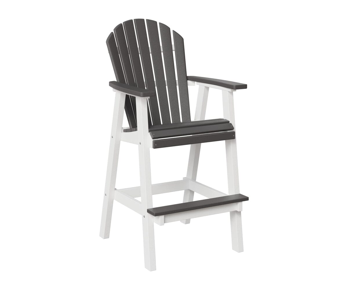 Comfo-Back 30" XT Chair Rockwood Outdoor Furniture Smoke Gray White 
