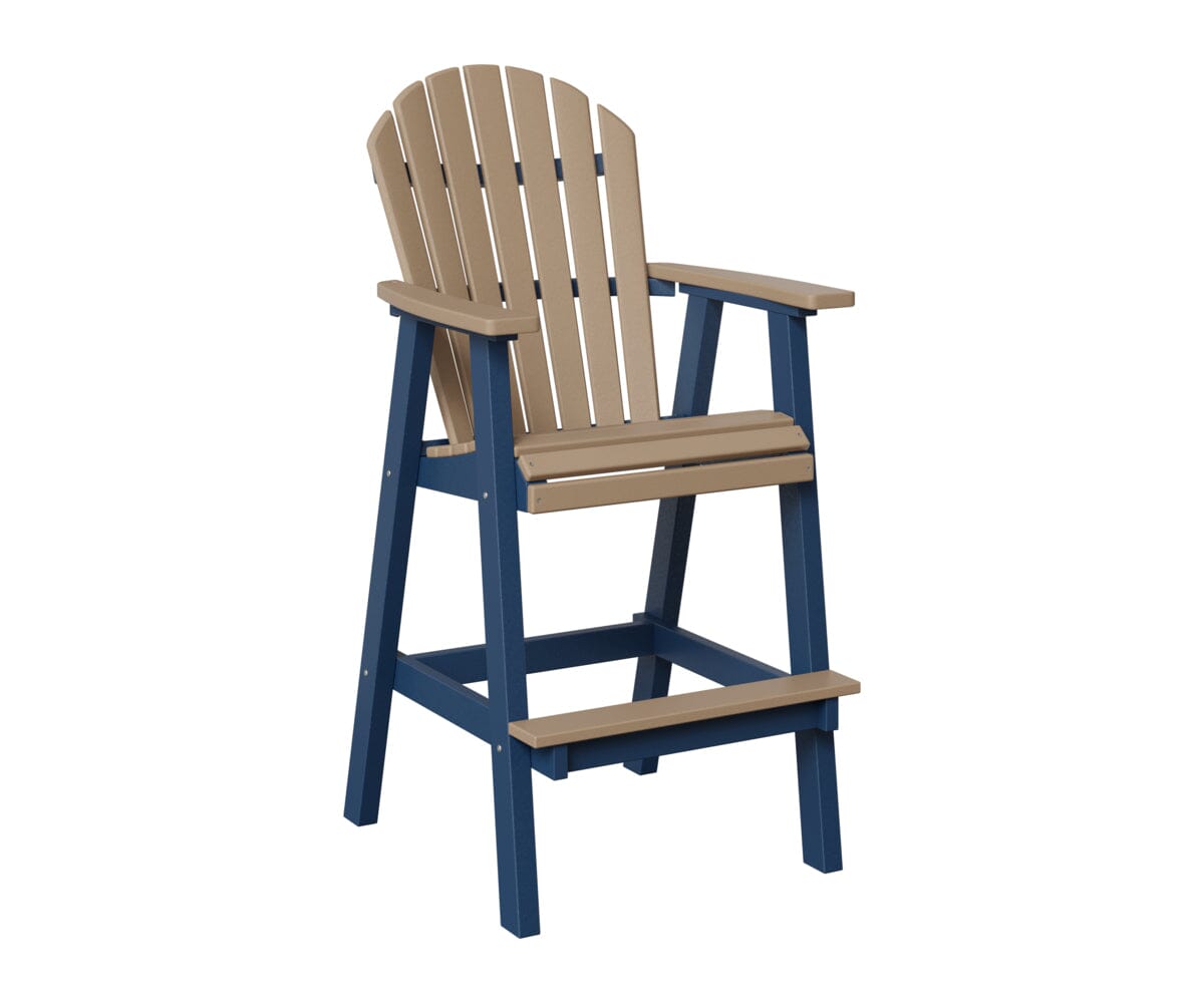 Comfo-Back 30" XT Chair Rockwood Outdoor Furniture Weatherwood Navy Blue 