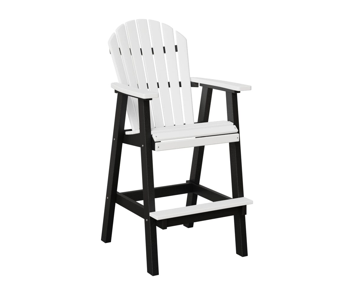 Comfo-Back 30" XT Chair Rockwood Outdoor Furniture White Black 