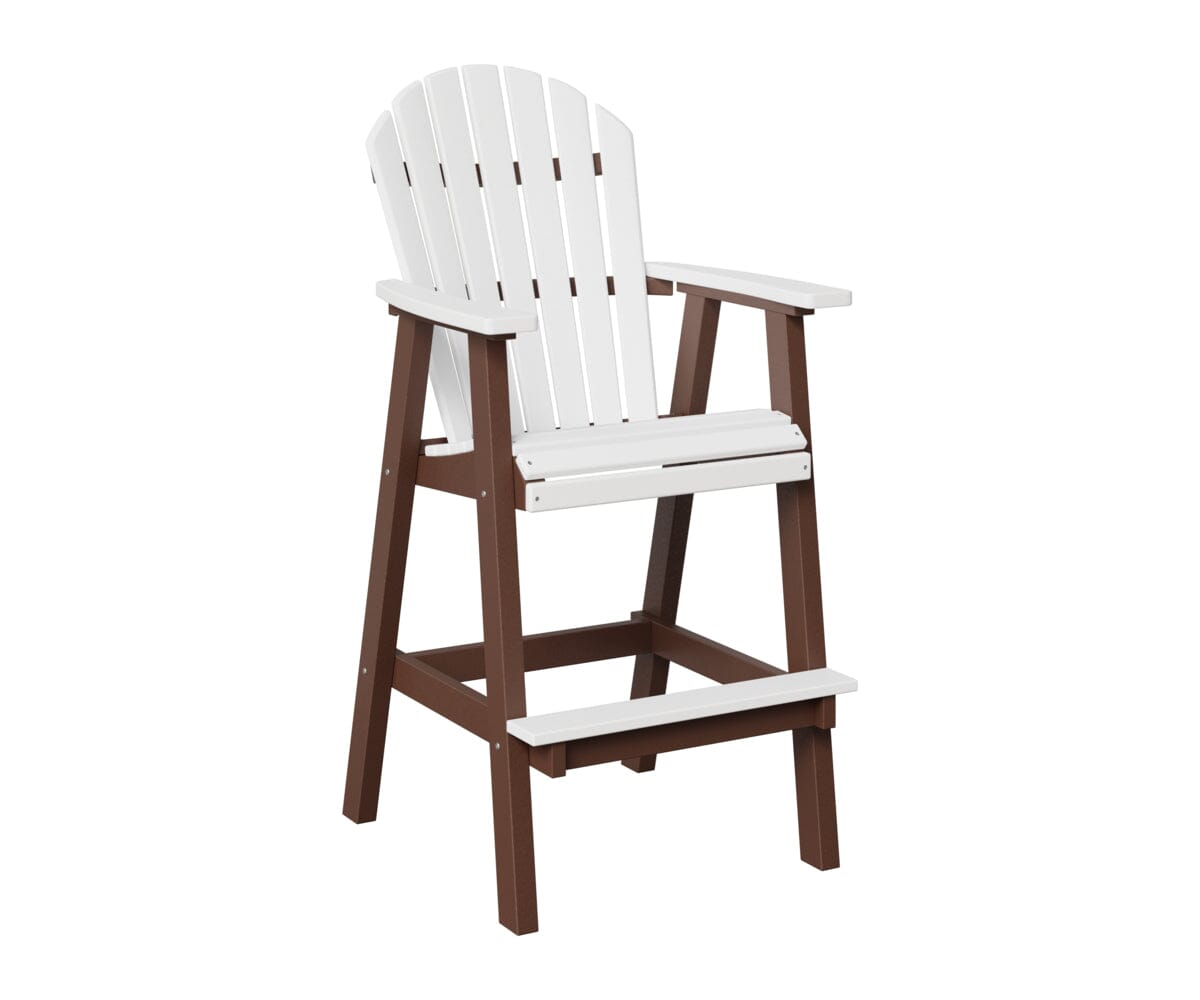 Comfo-Back 30" XT Chair Rockwood Outdoor Furniture White Chocolate Brown 