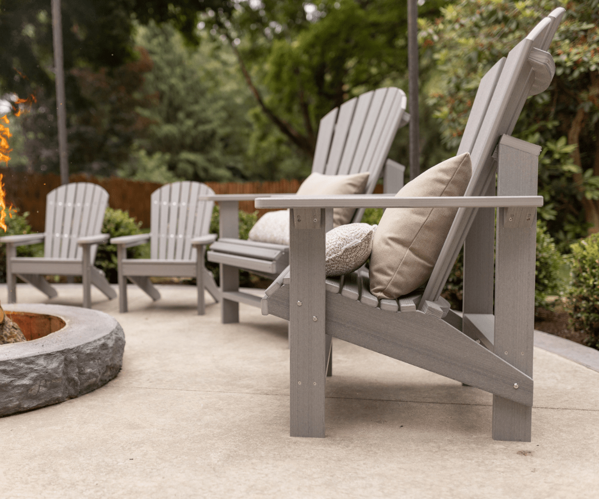 Comfo Back Upright Adirondack Chair My Store 