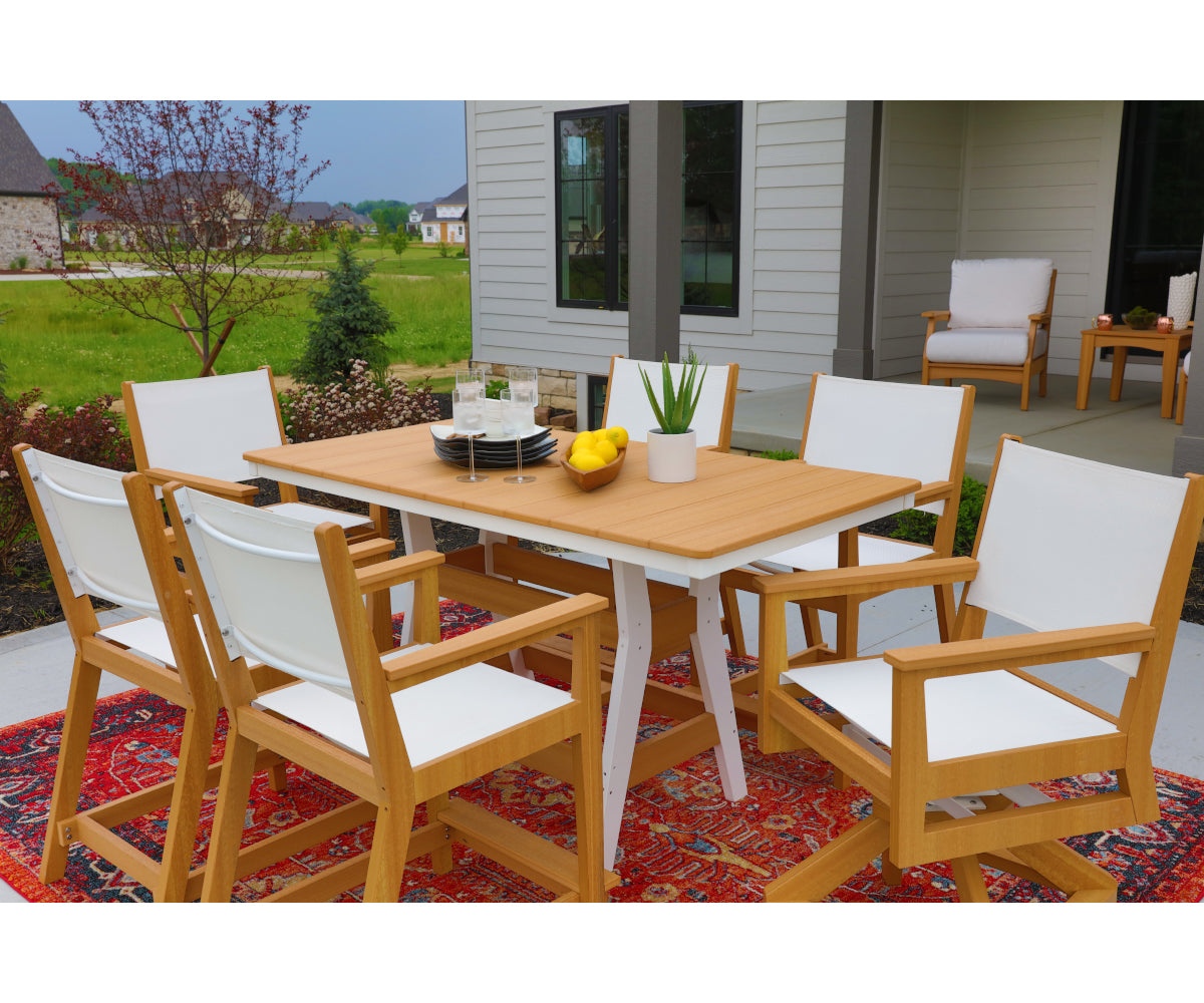 Harbor 33" x 66" Rectangular Table - Dining Height
