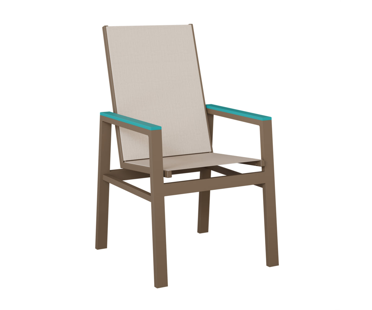 Vida High Back Sling Dining Chair