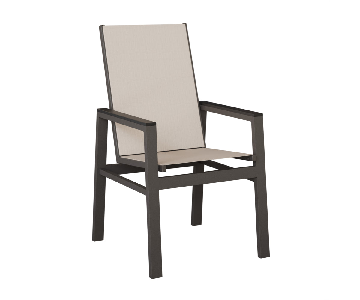 Vida High Back Sling Dining Chair