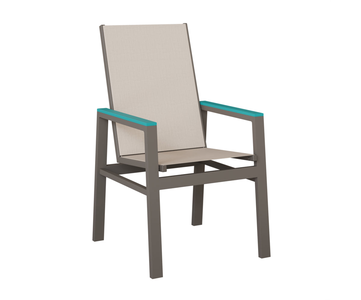 Vida High Back Sling Dining Chair