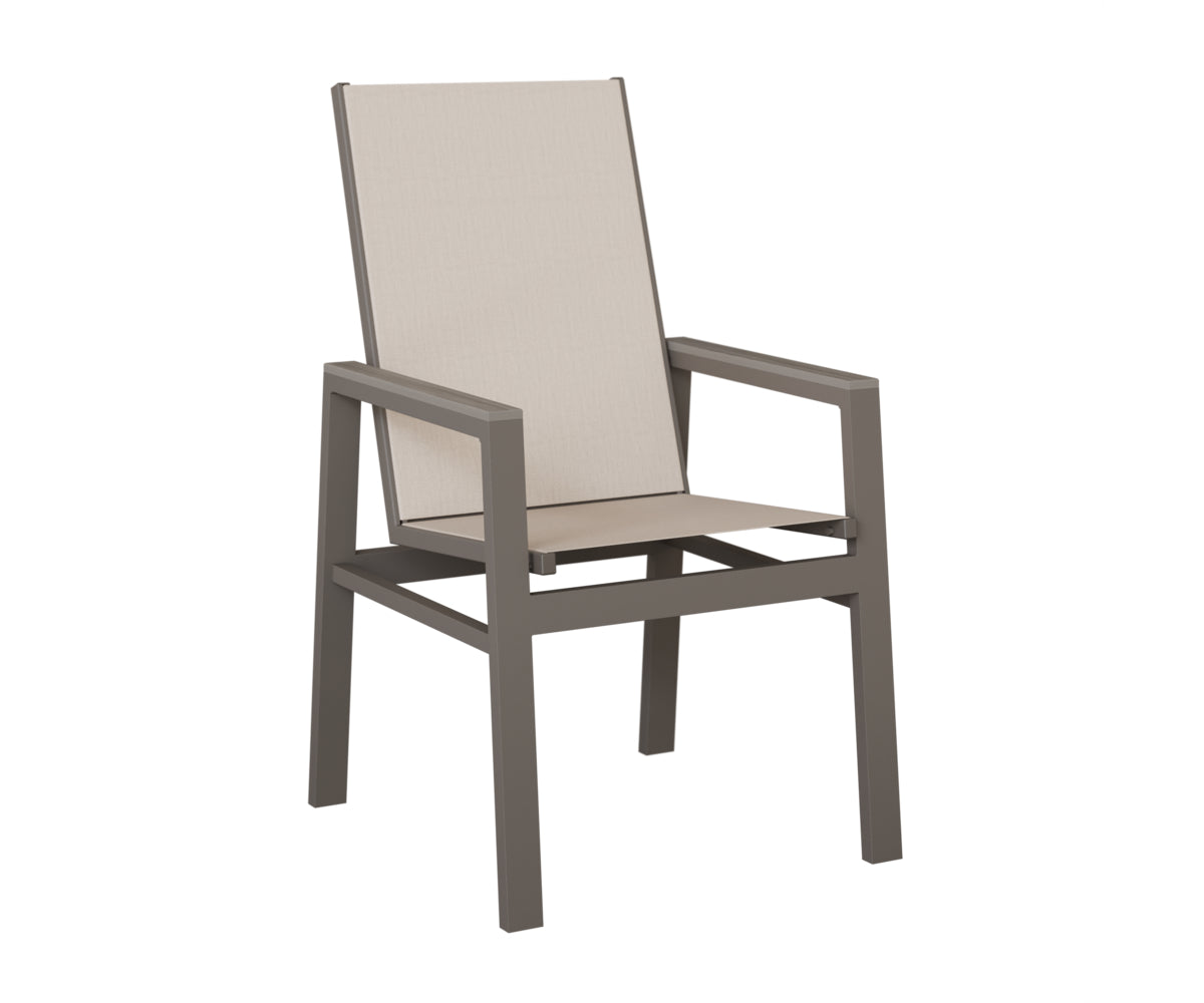 Vida High Back Sling Dining Chair