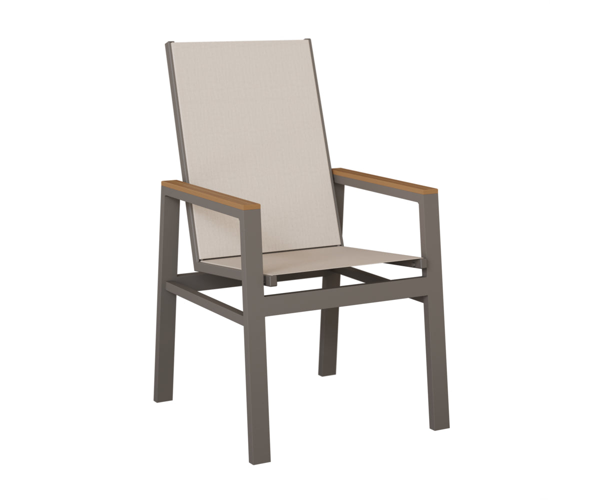 Vida High Back Sling Dining Chair