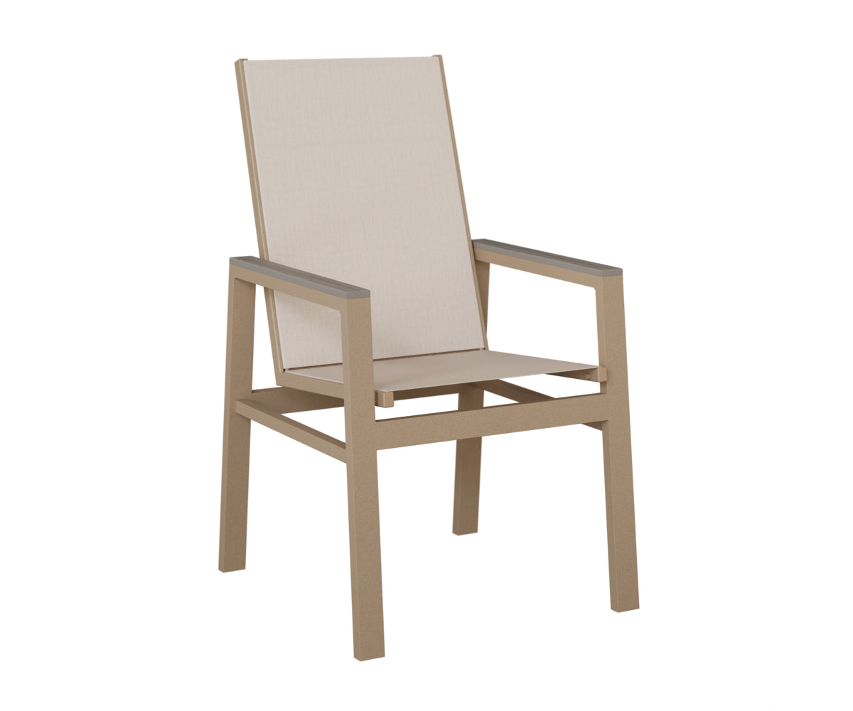 Vida High Back Sling Dining Chair