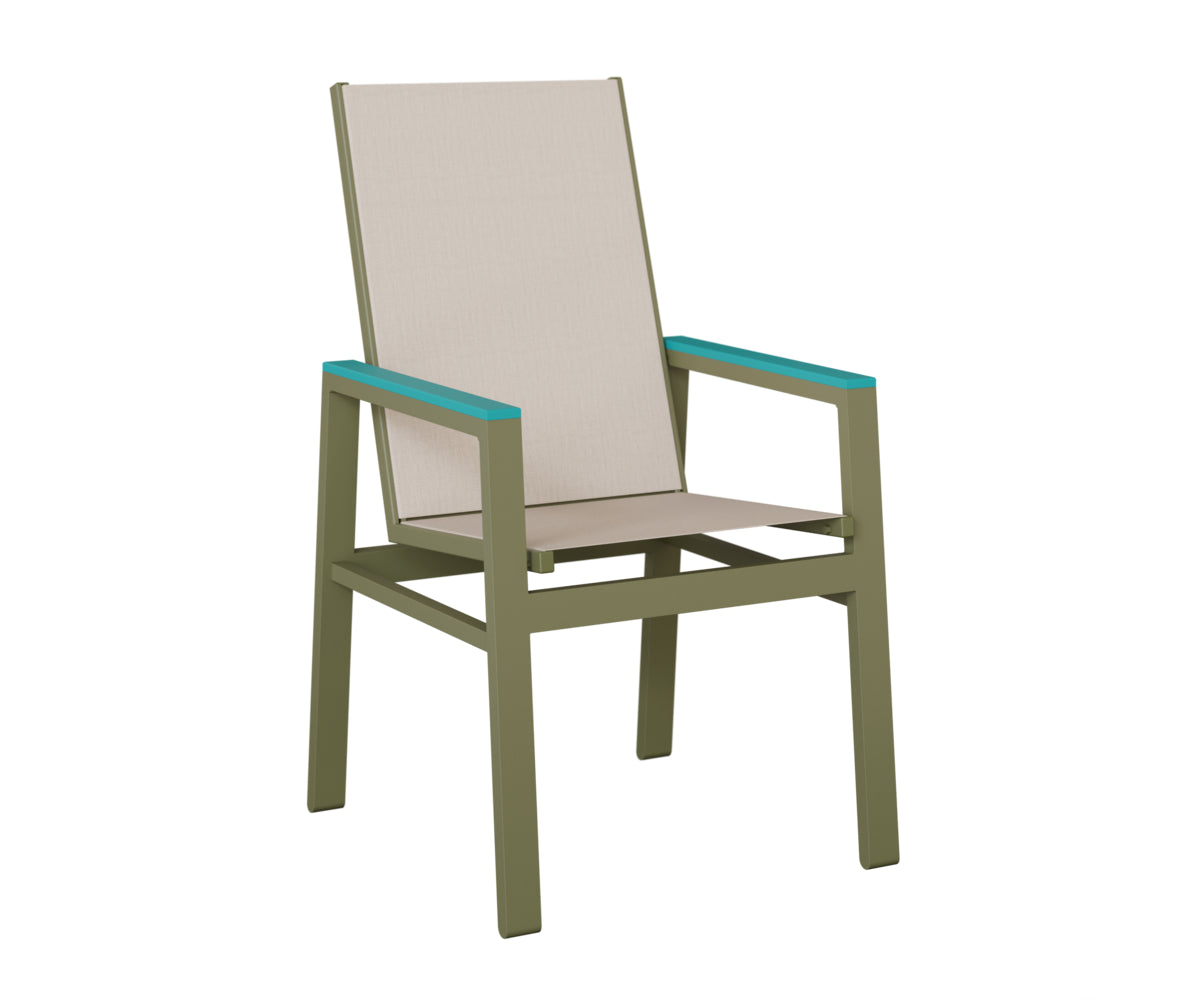 Vida High Back Sling Dining Chair