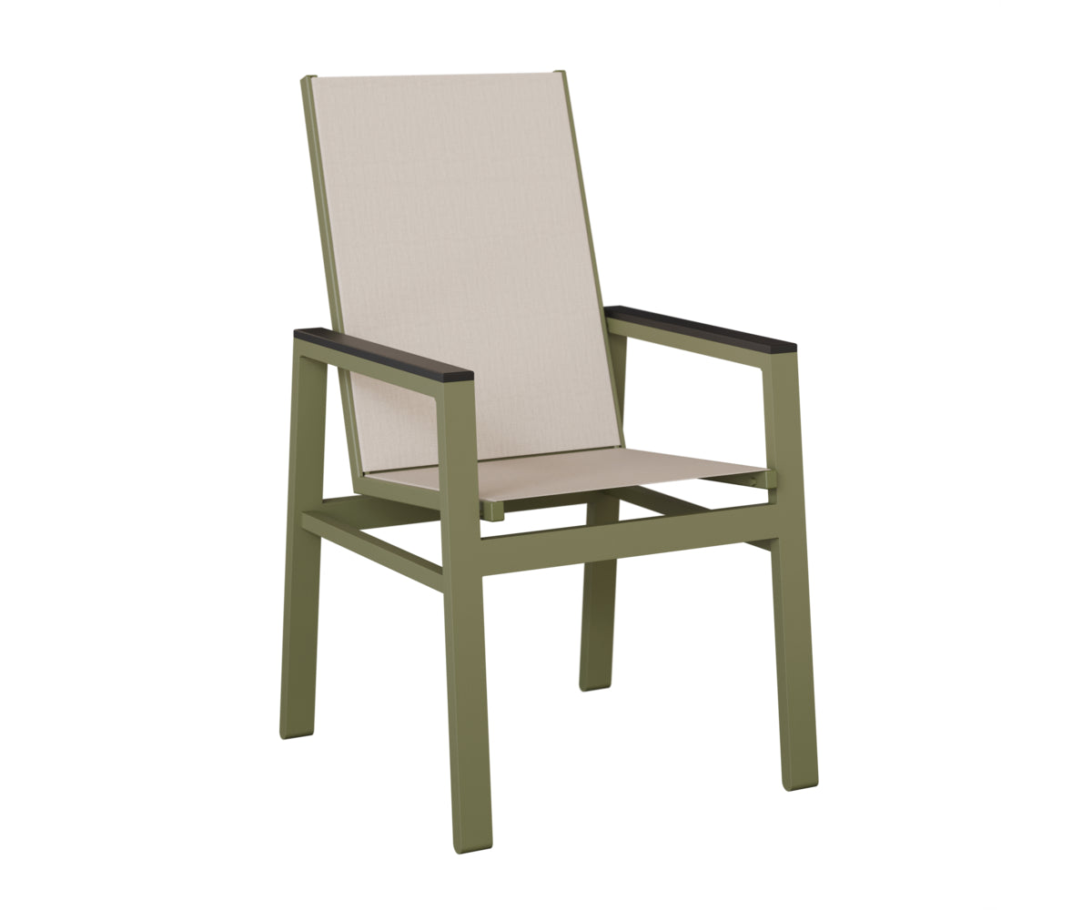 Vida High Back Sling Dining Chair