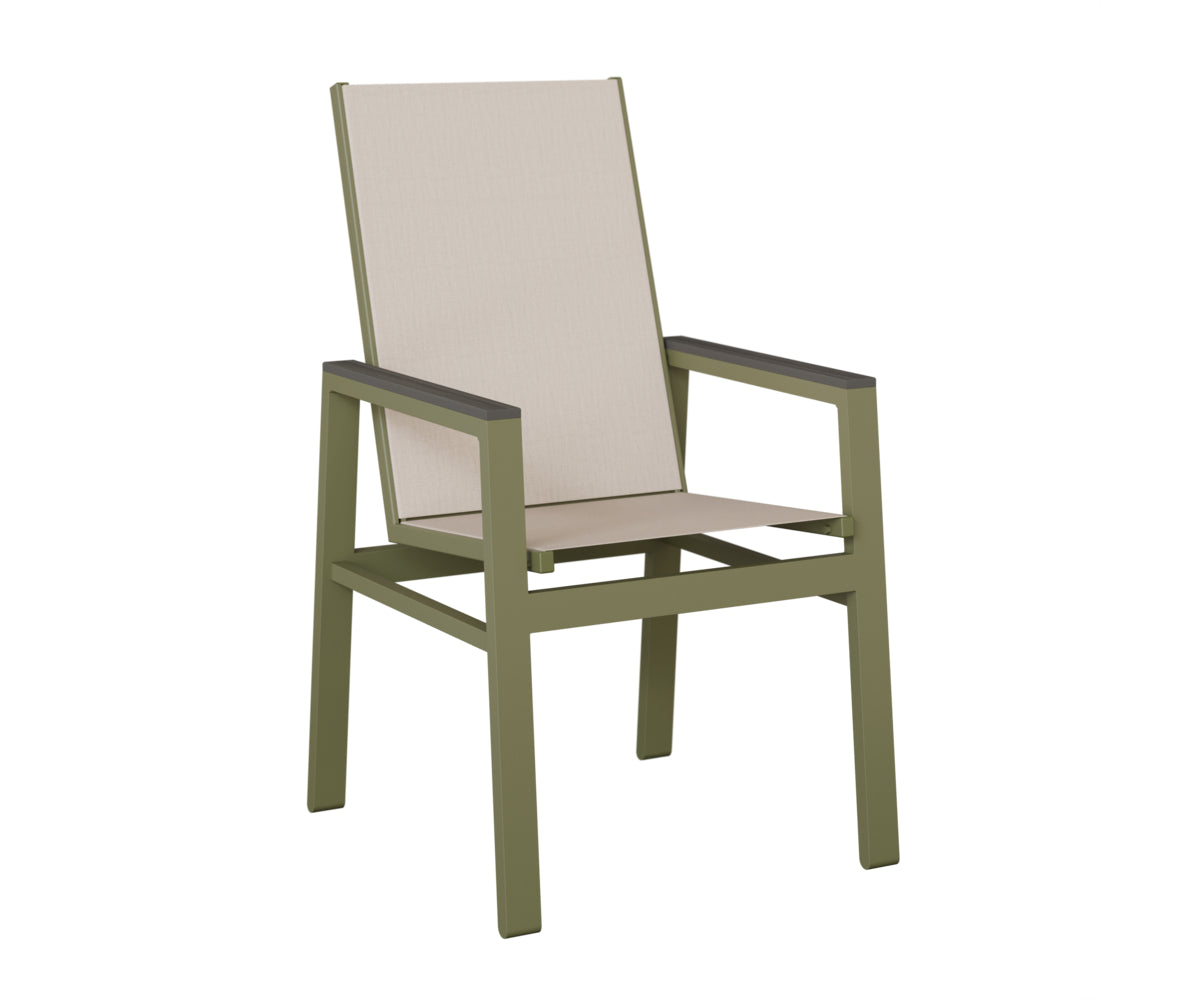 Vida High Back Sling Dining Chair