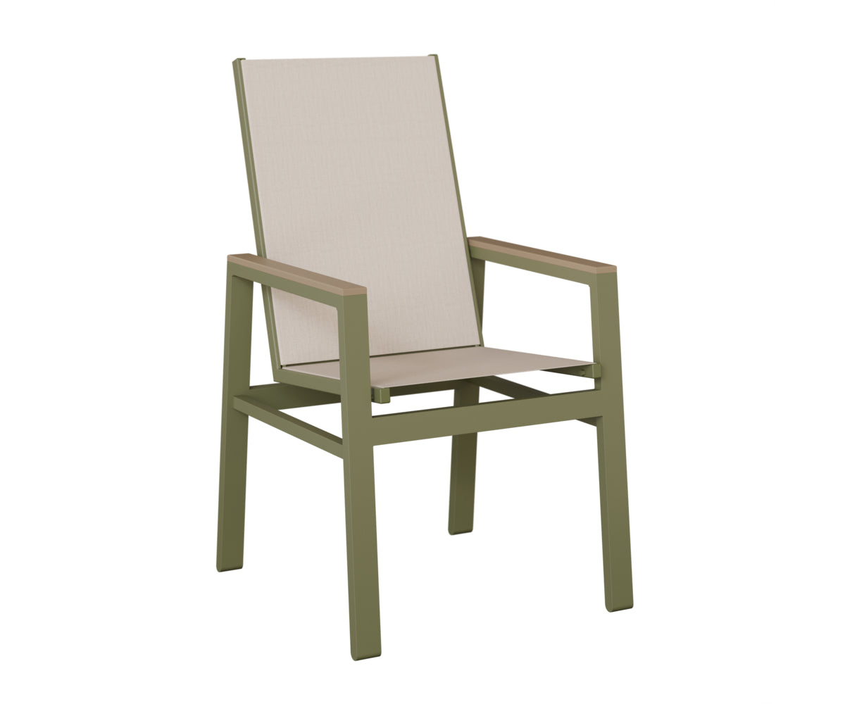 Vida High Back Sling Dining Chair