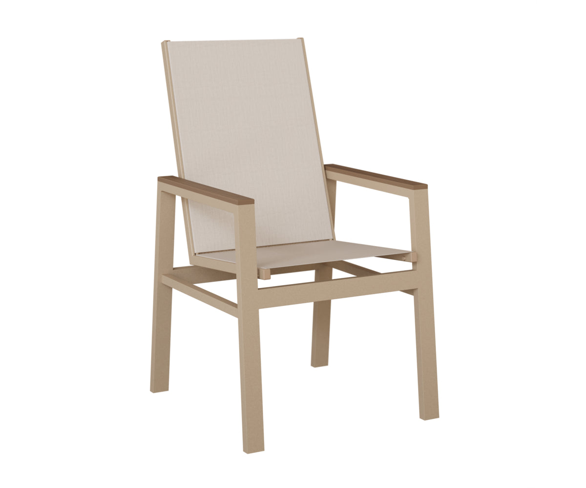 Vida High Back Sling Dining Chair