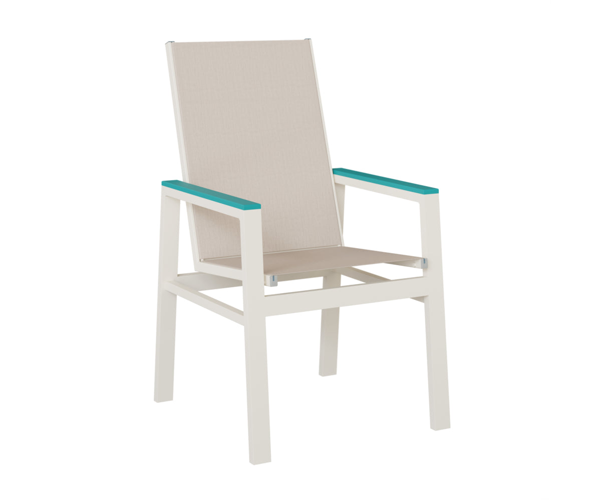 Vida High Back Sling Dining Chair