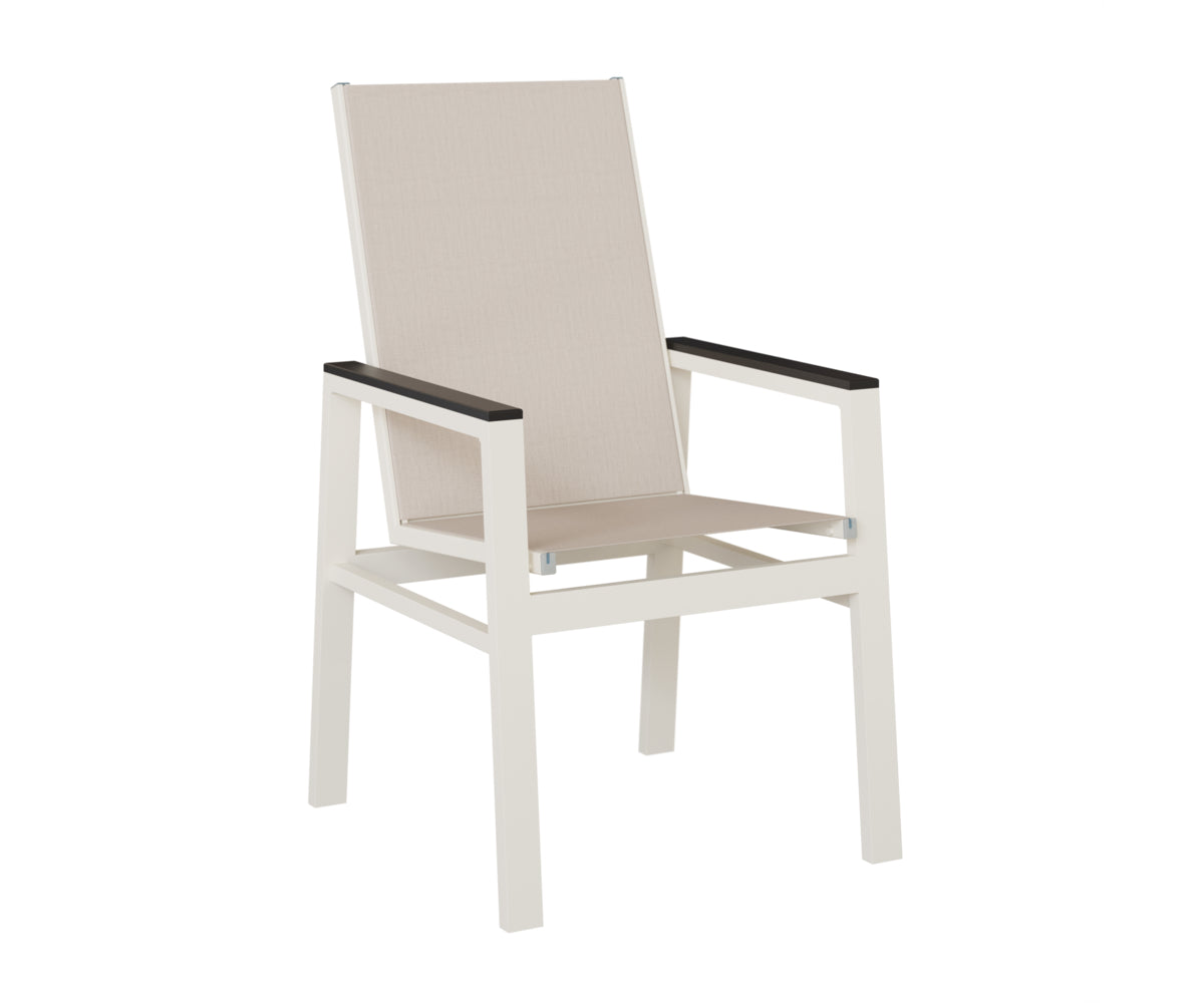 Vida High Back Sling Dining Chair