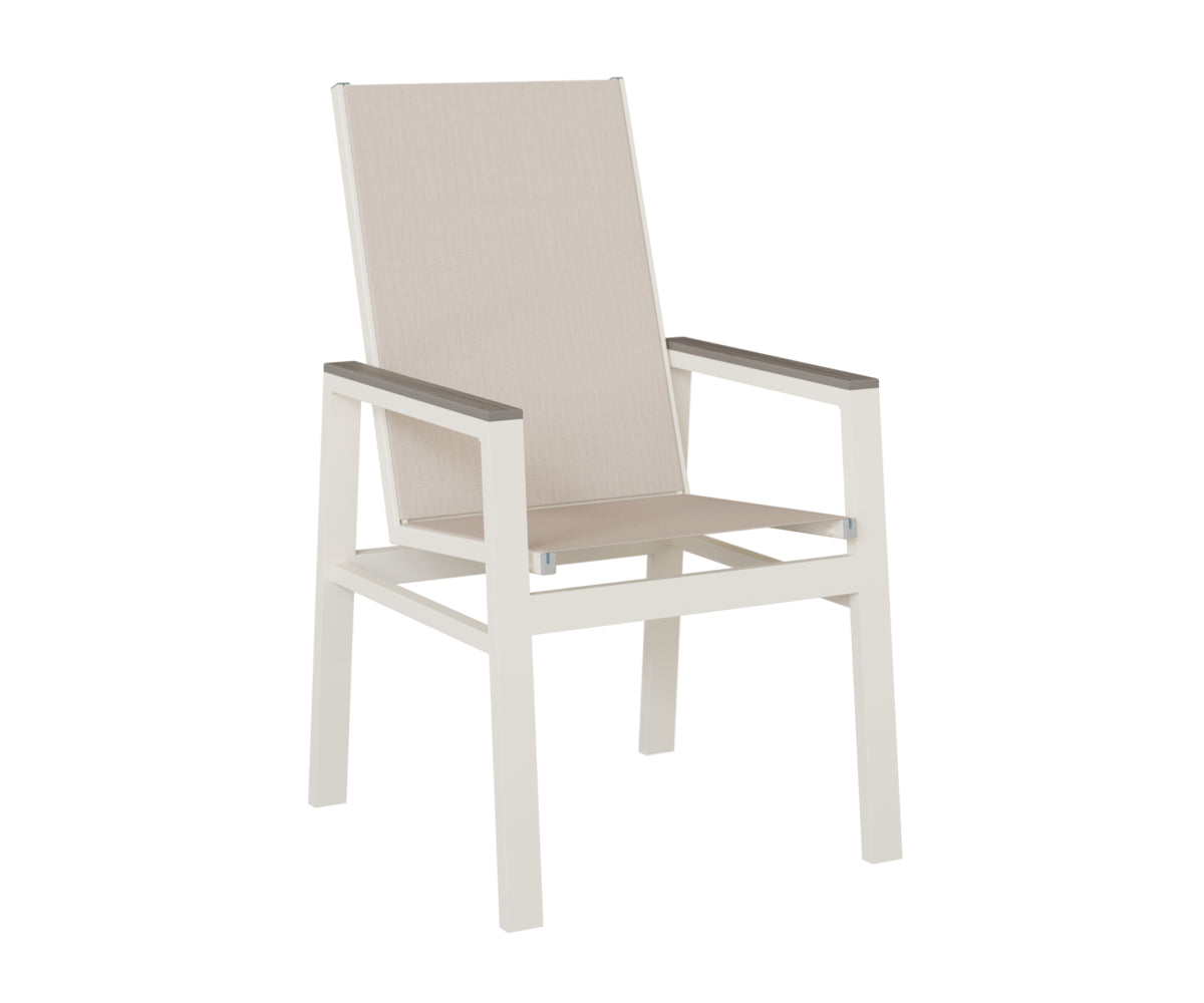 Vida High Back Sling Dining Chair