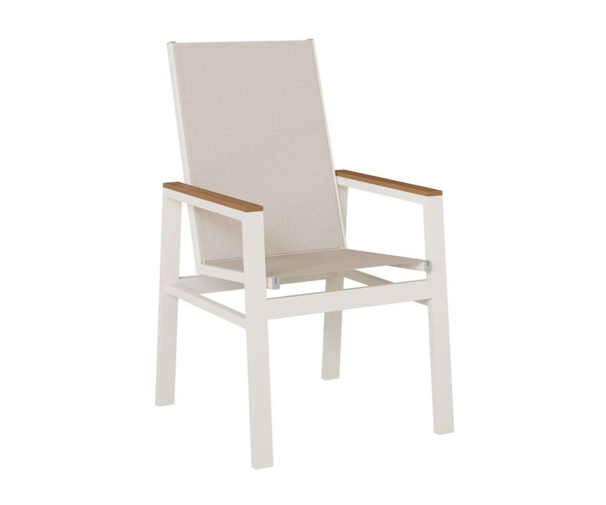 Vida High Back Sling Dining Chair